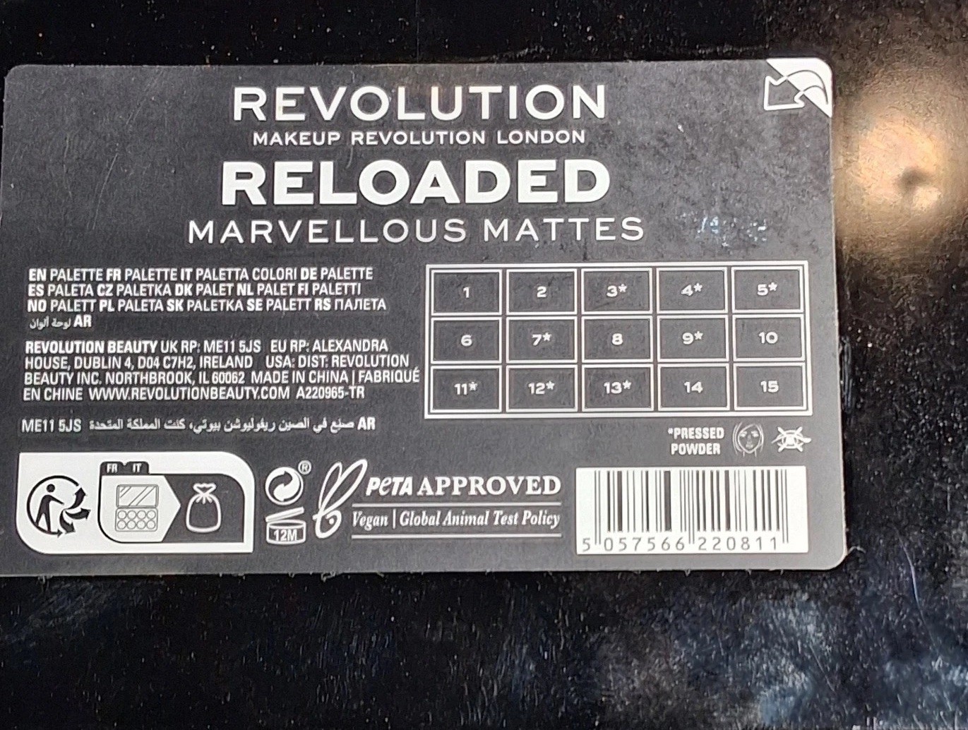 Milani Makeup Revolution LA Colors Beauty Bundle Eyeshadow Lashes Nails 15pc Lot
