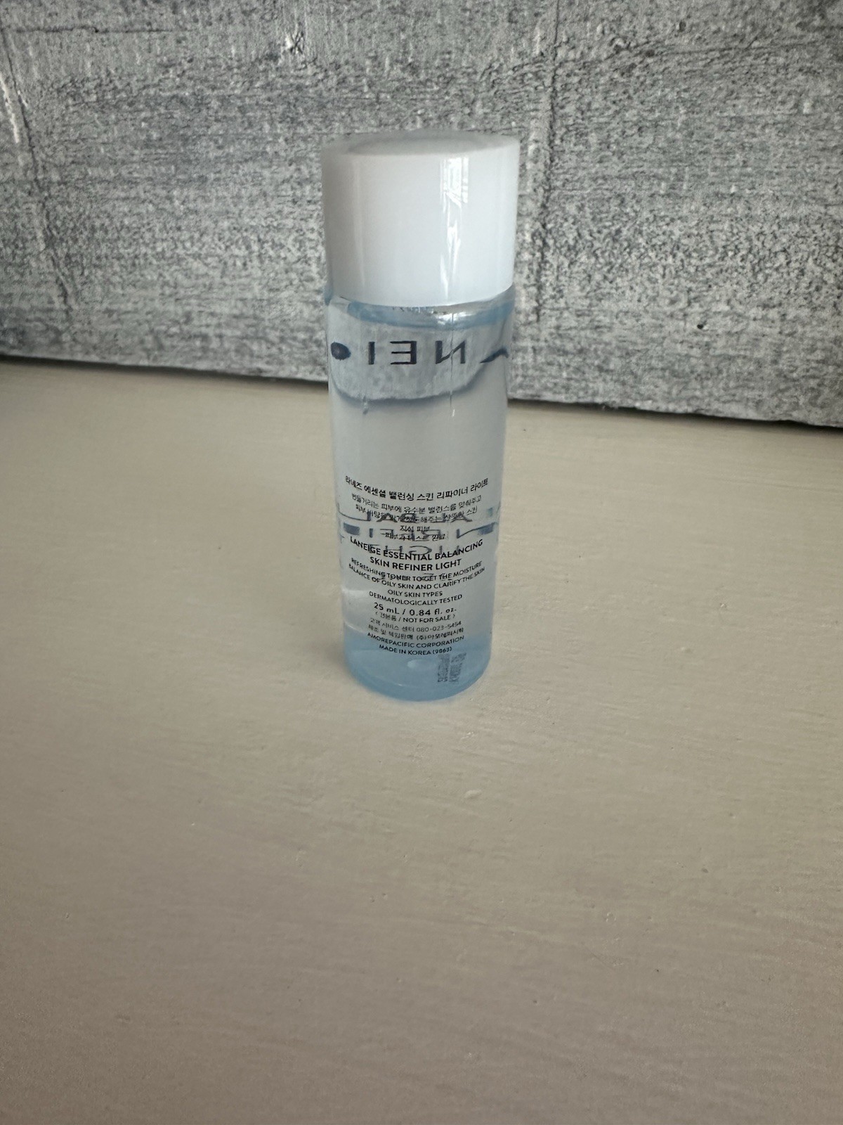 Assorted Travel Size Beauty Lot: Laneige Skin Refiner Light, False Lashes, etc.