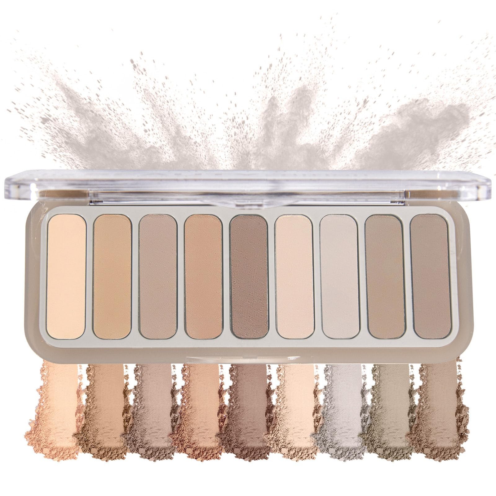 SUMEITANG 9 Colors Matte Naked 2.6 Ounce (Pack of 1), #3 Cement color