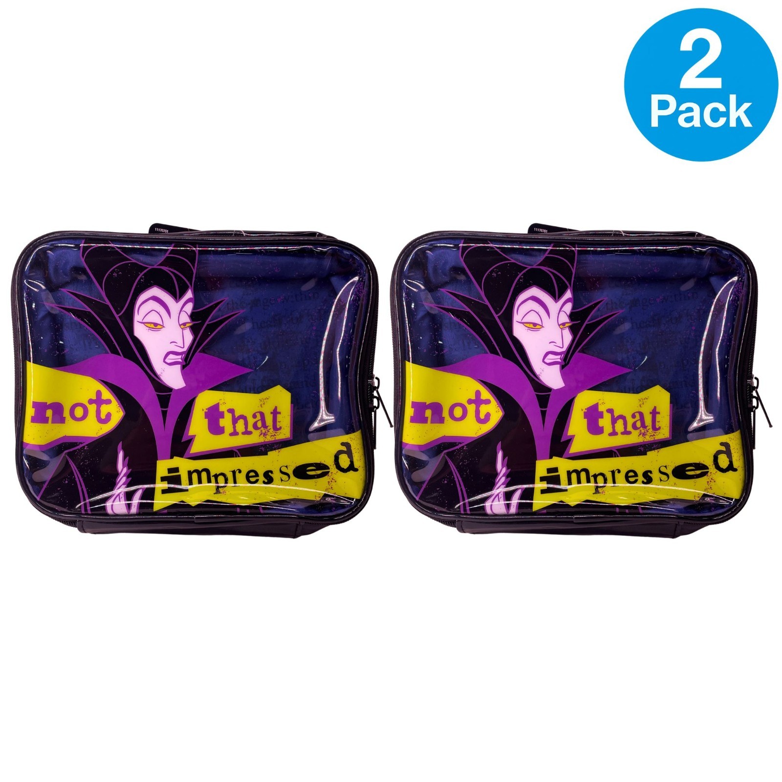 Wet n Wild Makeup Bag Disney Villain 2 Pack New