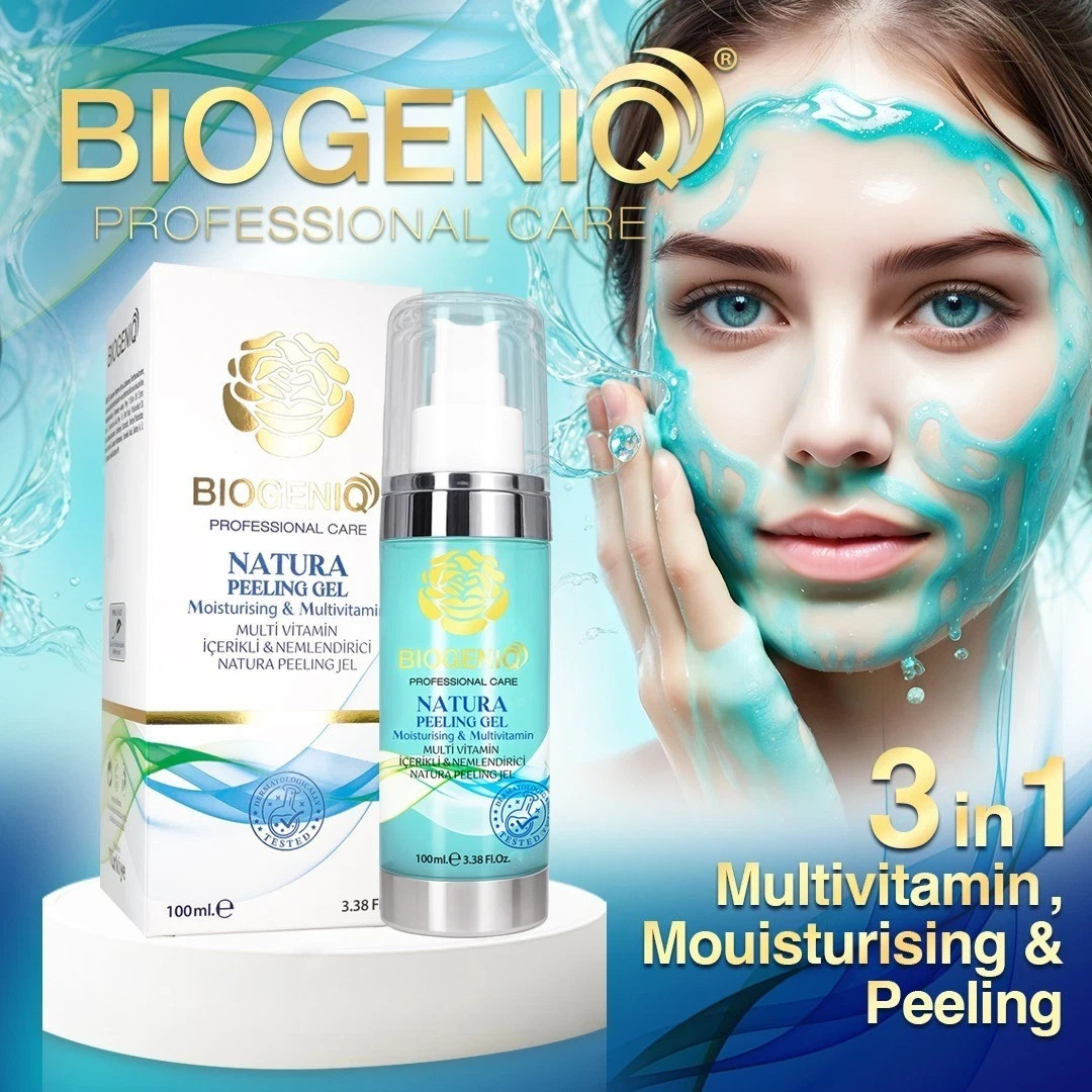 Biogeniq Natura Peeling Gel Moisturising & Multivitamin 100 ml / 3.38 fl oz 2/27