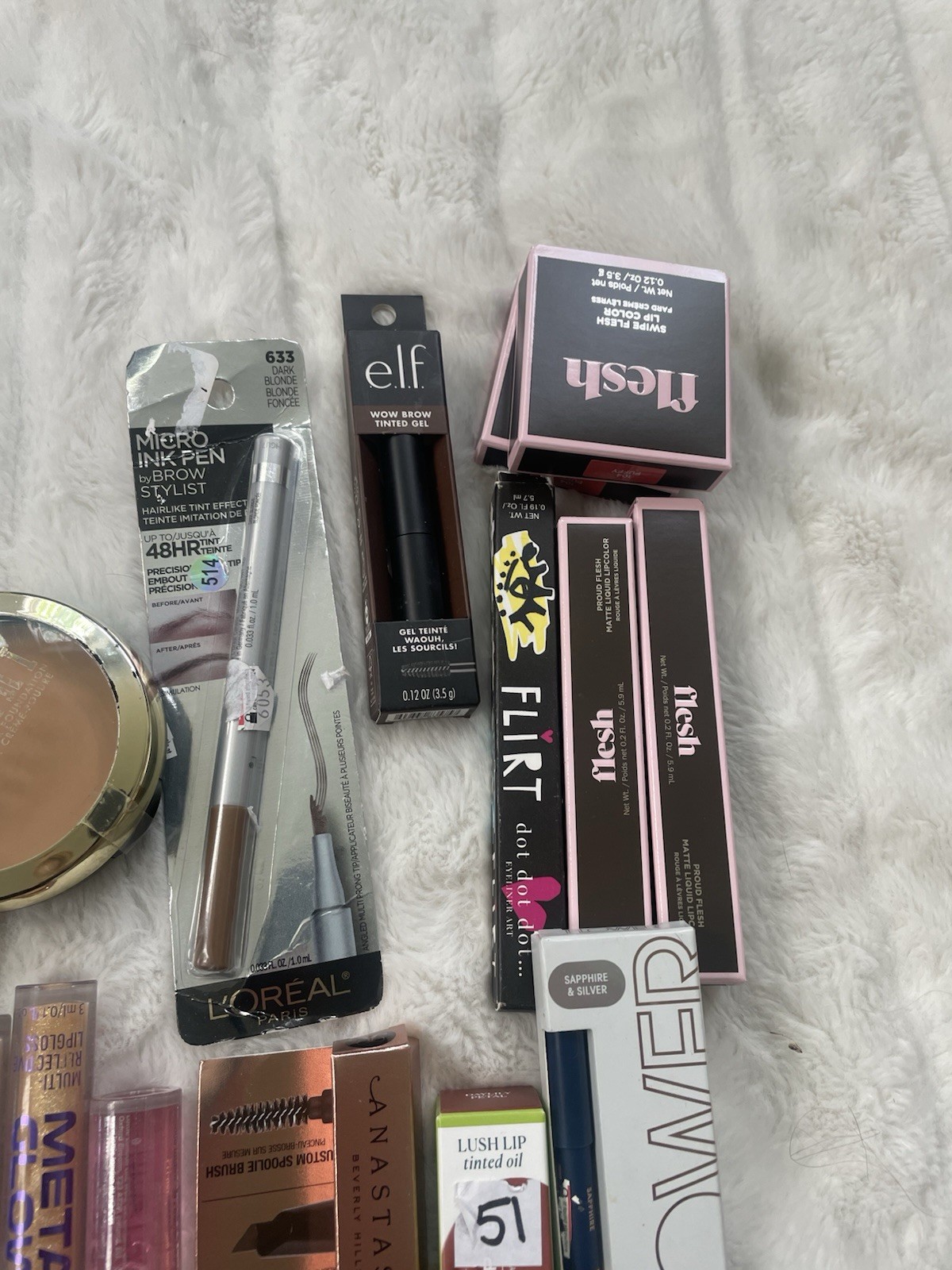 Makeup Lot 40 PC Brand New Mixed Cosmetics Bundle Reseller Ready Drugstore Brand
