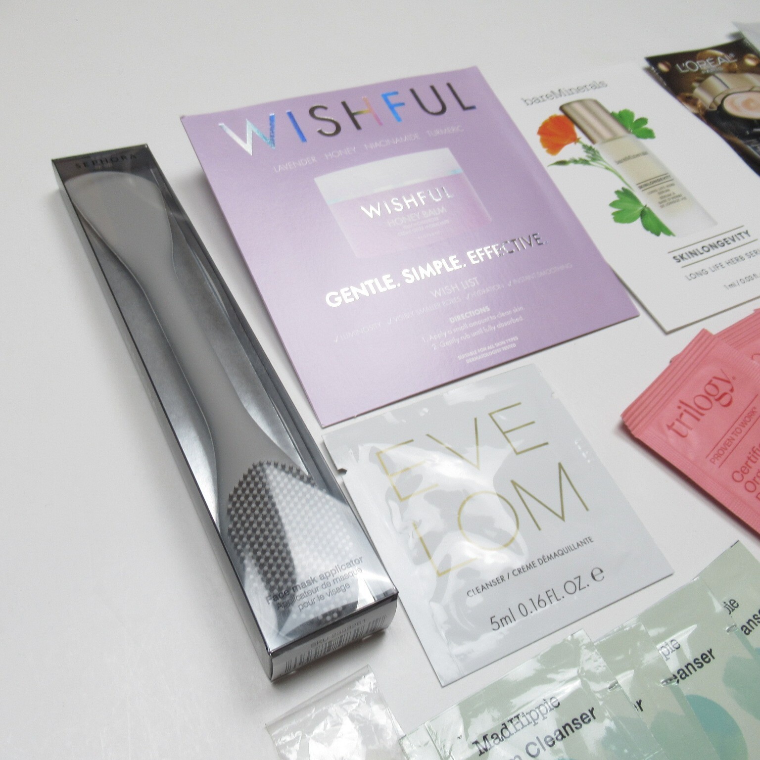 40+ Skincare Sample Lot TONYMOLY Water Cream Mad Hippie Belif True Cream Farmacy