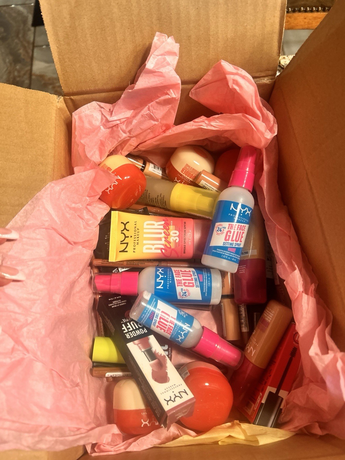 NYX Buttermelt Full Size Mixed Lot Blush & Bronzer Plus Setting Spray