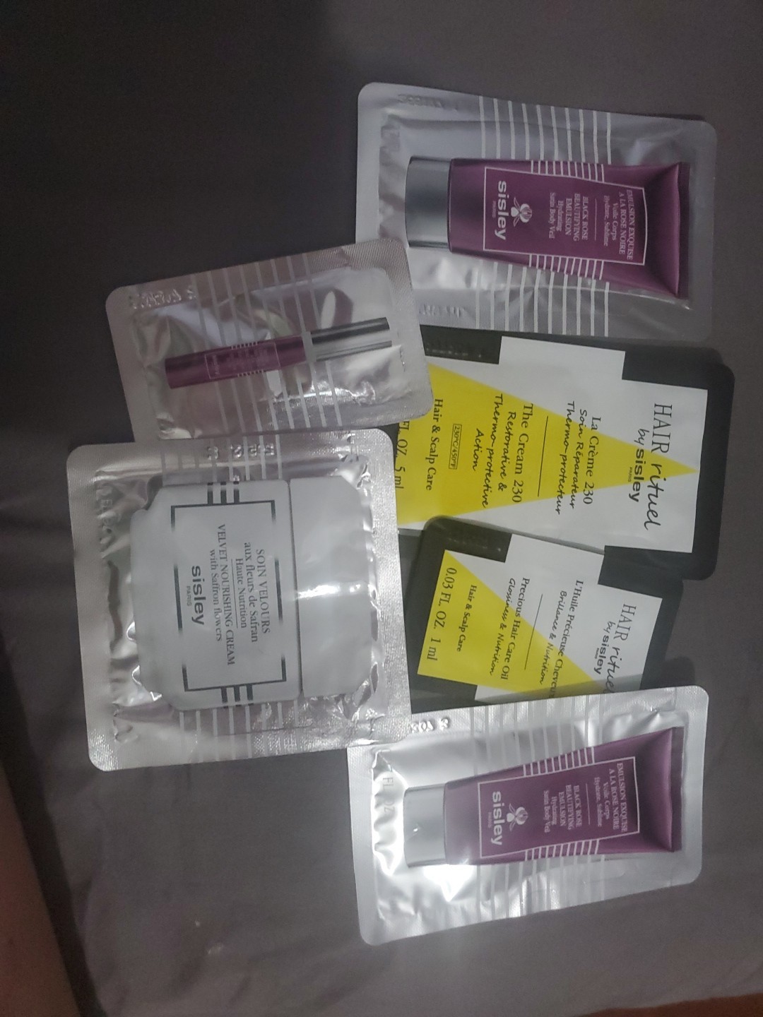 Sisley Lot Of 6 Mixed Samples