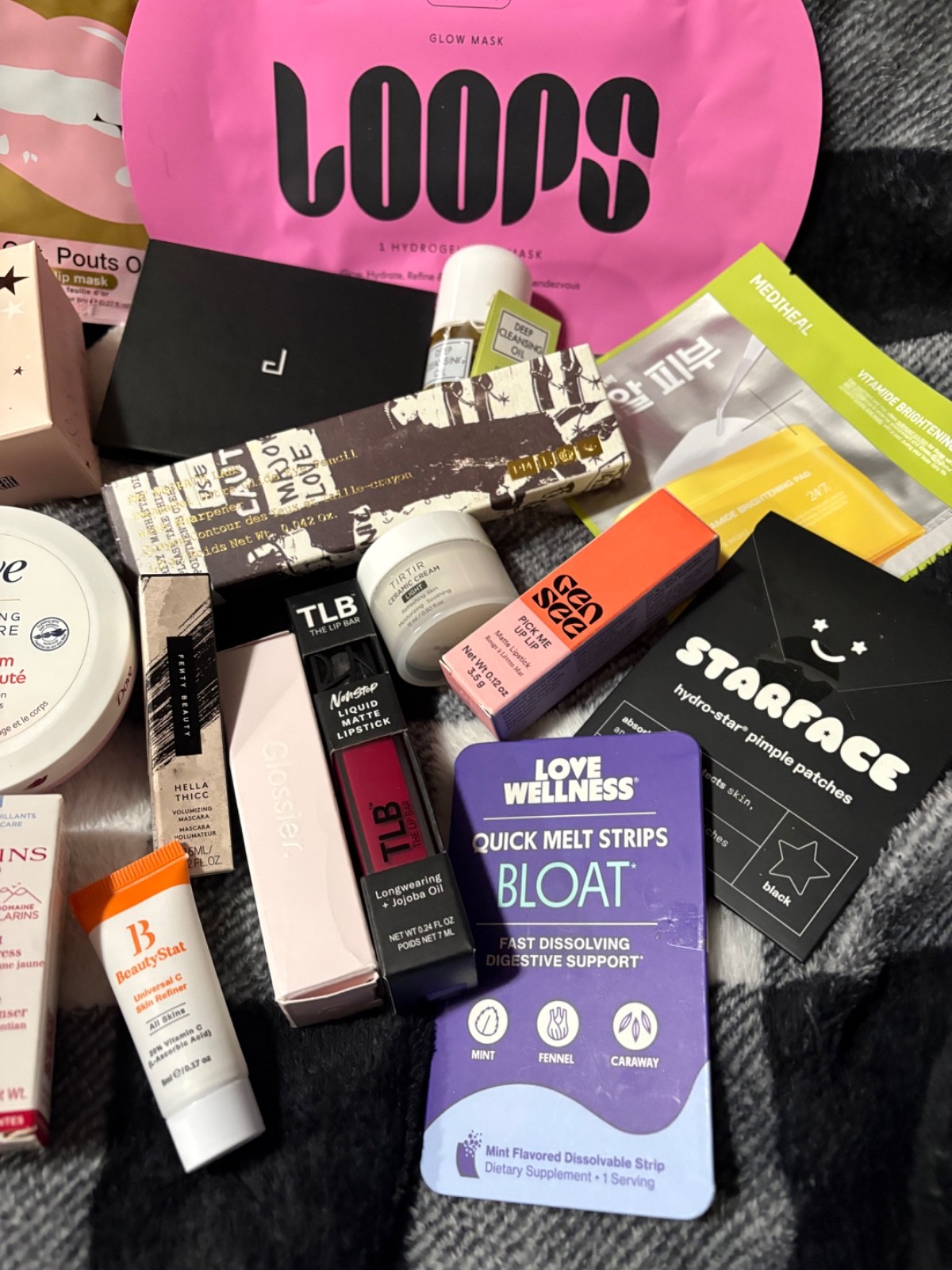 Beauty lot Sephora Ipsy Fenty Tir Tir Ciate Pat McGrath Loops&bonus💕💕💕
