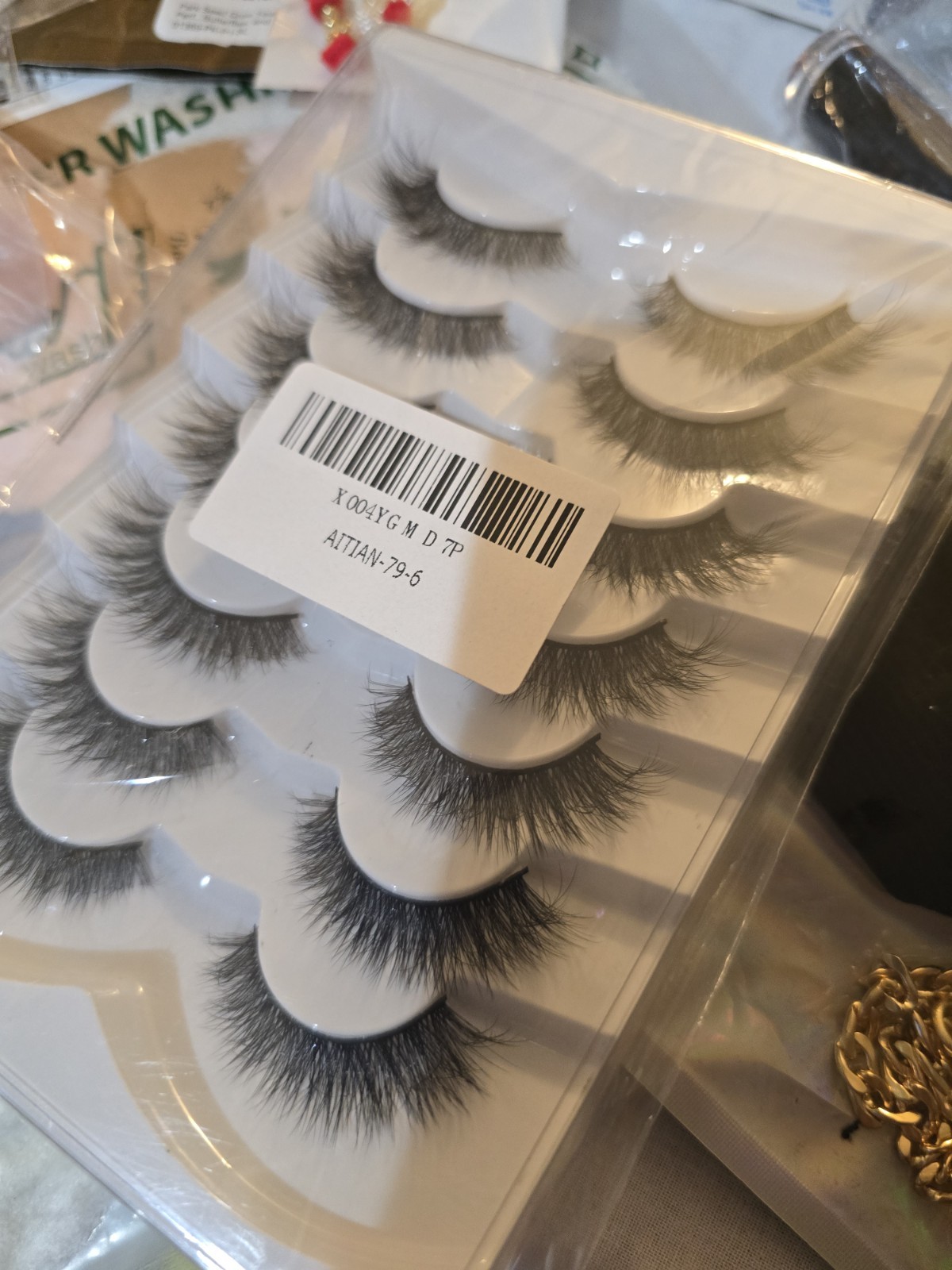 Mixed Beauty Lot: Hair Extension, False Eyelashes, Electric Nail Grinder & more