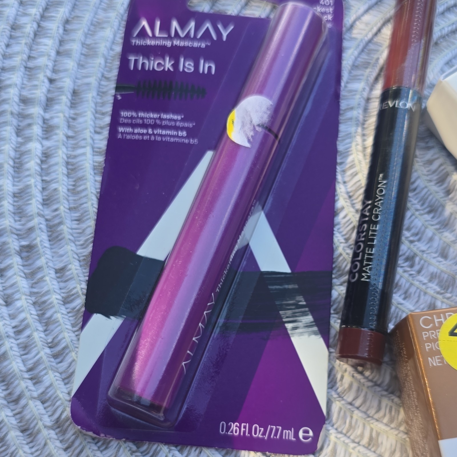 Assorted Makeup Lot: Almay Thick Is In Mascara, Revlon ColorStay, JOAH