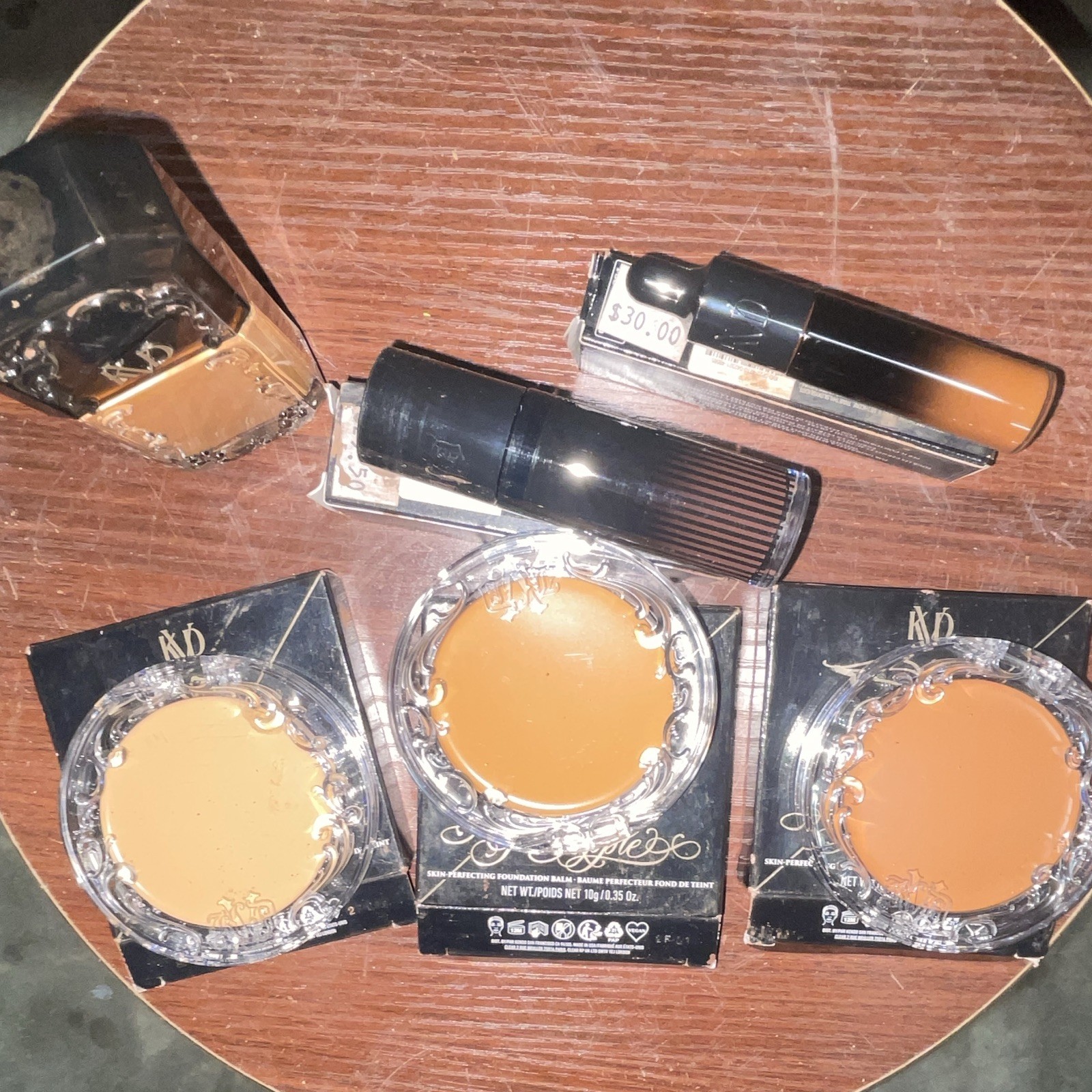 KVD Beauty Full Size Vegan Makeup Lot: Good Apple Foundation Balm + Concealer