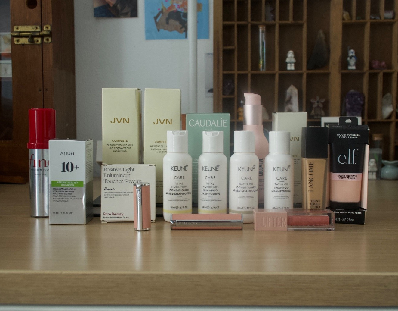 Beauty Lot / Mix of Sephora Caudalie JVN Keune Rare Beauty products