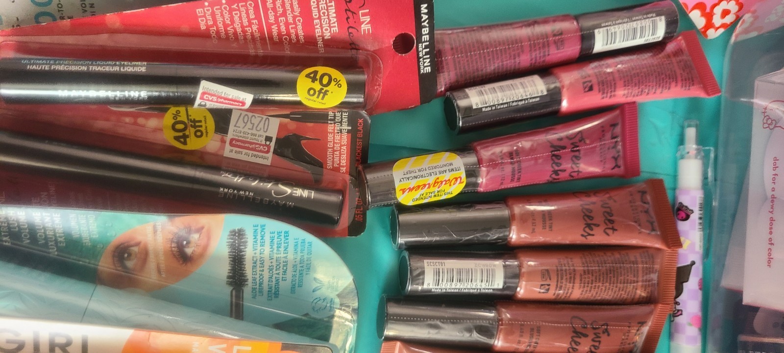 Mixed MAKEUP BEAUTY Bundle Lot of 10 PCS *See Details Assorted Elf, NYX Etc.