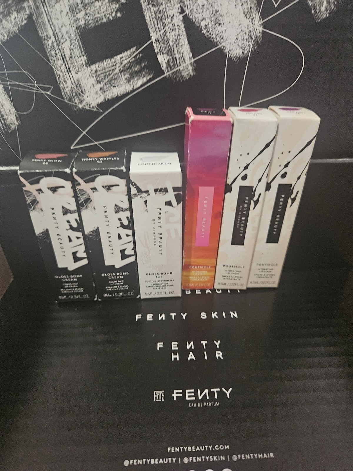 Fenty Beauty Gloss Bombs Cream Ice Heat Cream Poutsicle Lip Stain -6