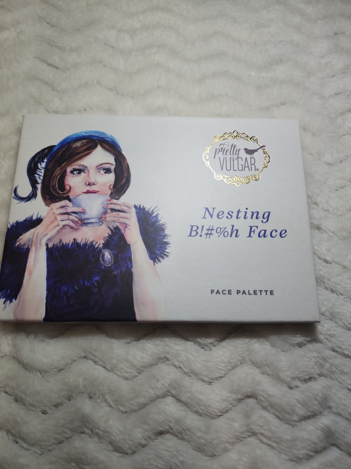 Pretty Vulgar Makeup Vanity Box Gift Set Nesting B Face Palette Concealer Nail
