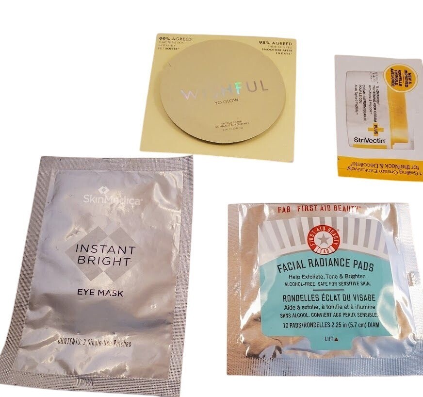 Luxury & Clean Beauty Sample Lot – Drunk Elephant, Shiseido, Kiehl’s + More