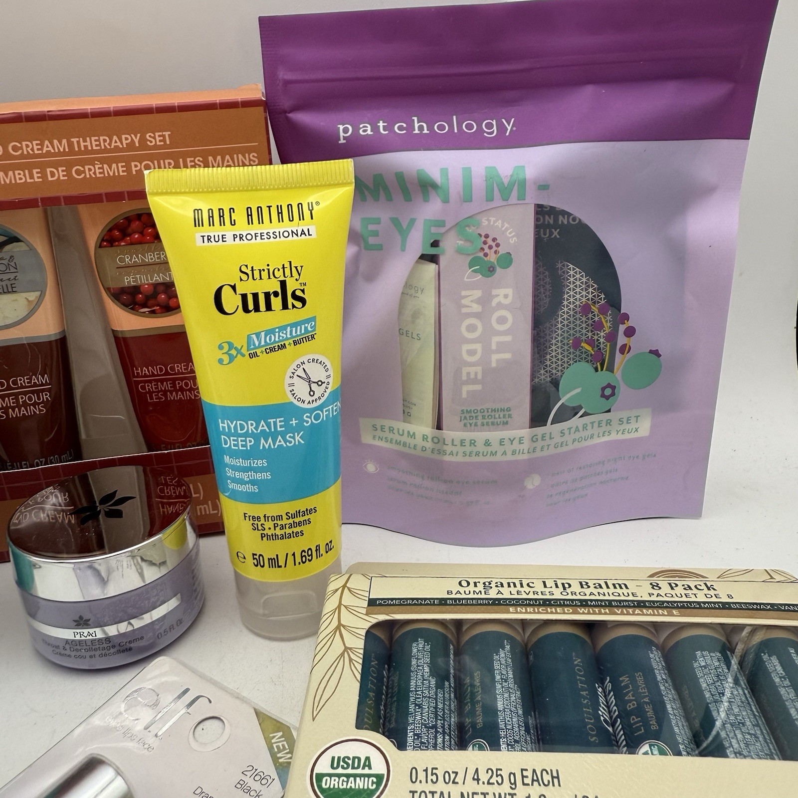 Mixed Beauty Product Lot/Bundle: Skincare-Makeup-haircare Lot Of 9 Pcs