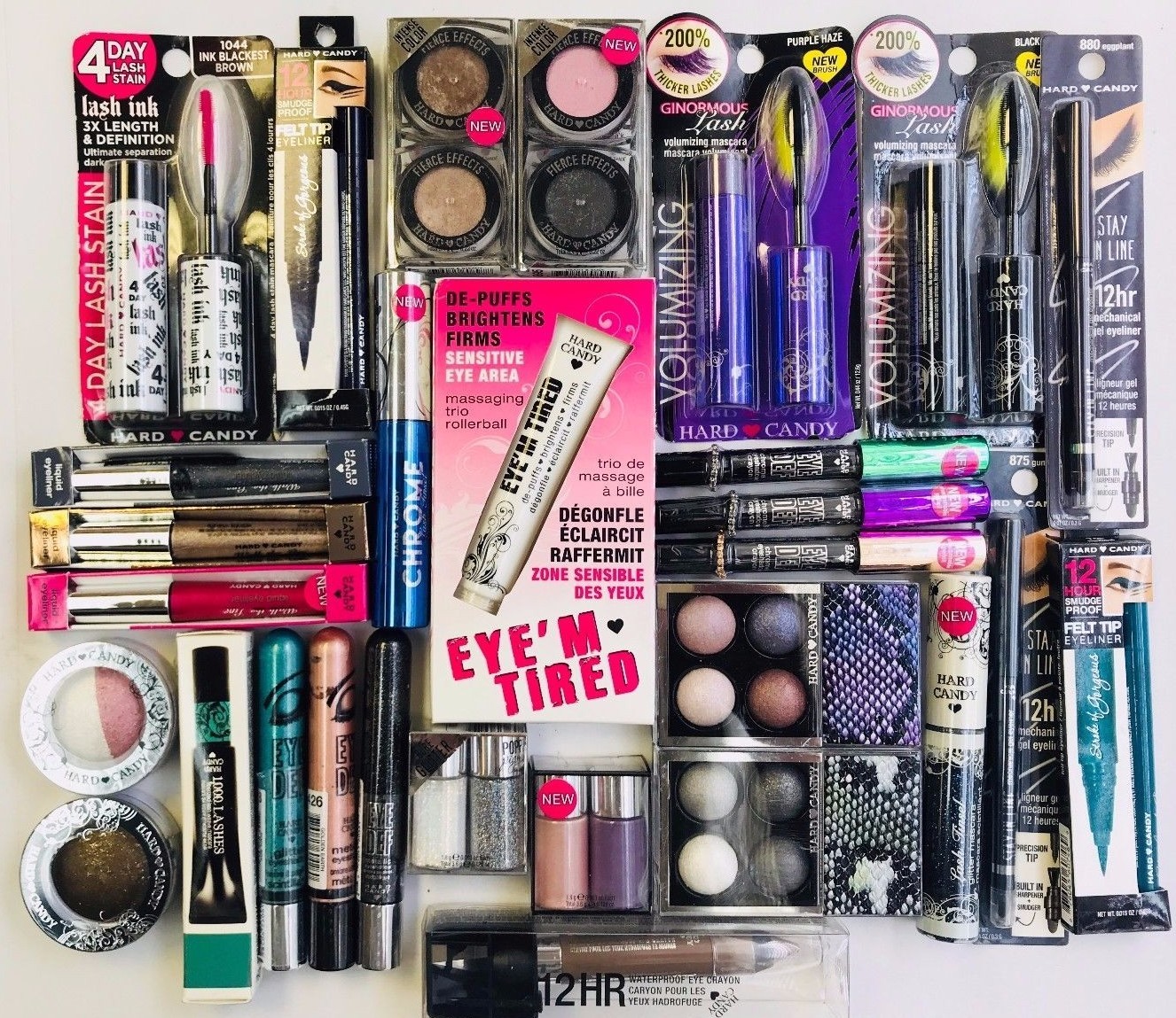 Lot of 100 Hard Candy Makeup Wholesale EYES ONLY!! SEALED!