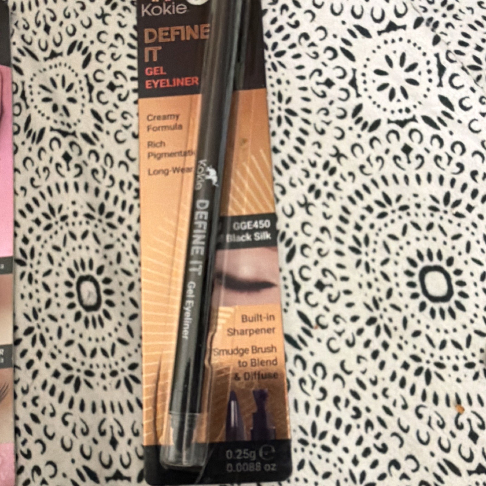 Kokie Waterproof Long Lasting Mascara + Gel Eyeliner + Translucent Powder