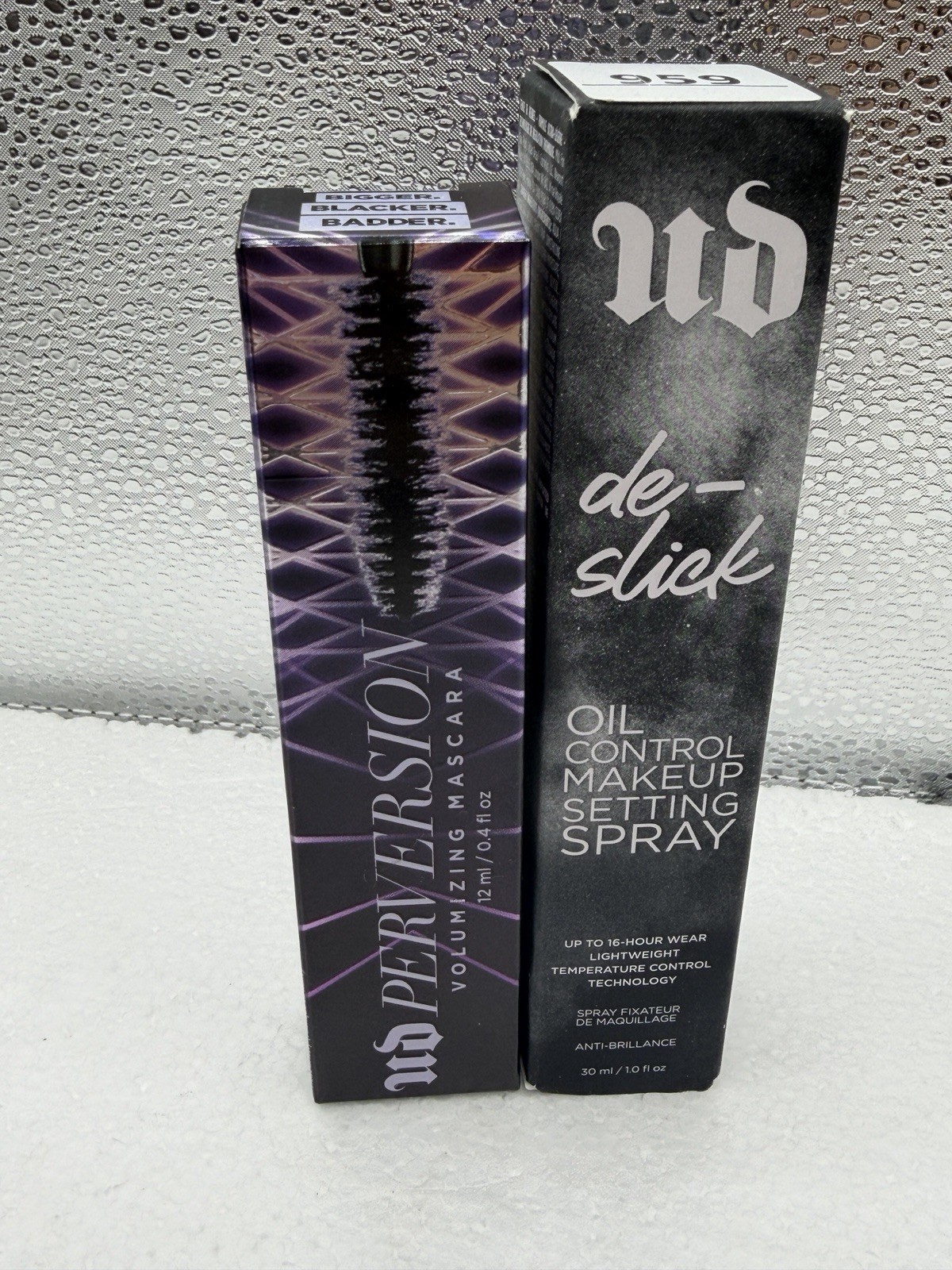 Urban Decay De-Slick Oil Control Setting Spray Matte & Black Mascara
