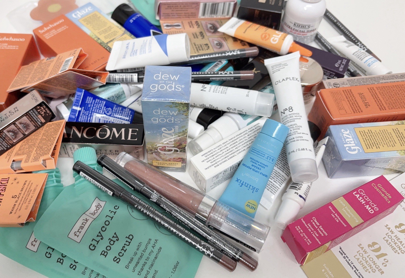 10 X Mix Skincare Makeup And HairCare Minis Tarte Smashbox Kiehls Elf Nyx & More