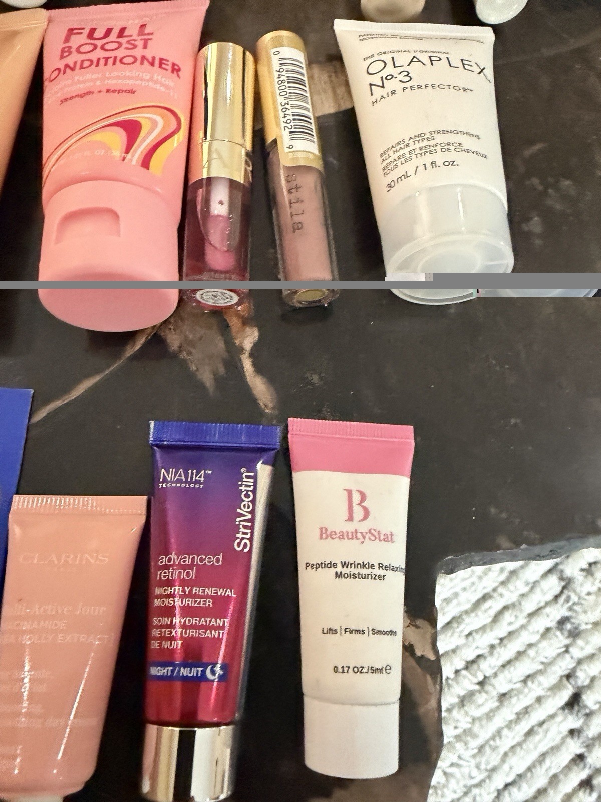 Lot 30 Deluxe / Travel Size Hair, Skin Care, Makeup Beauty Product Samples