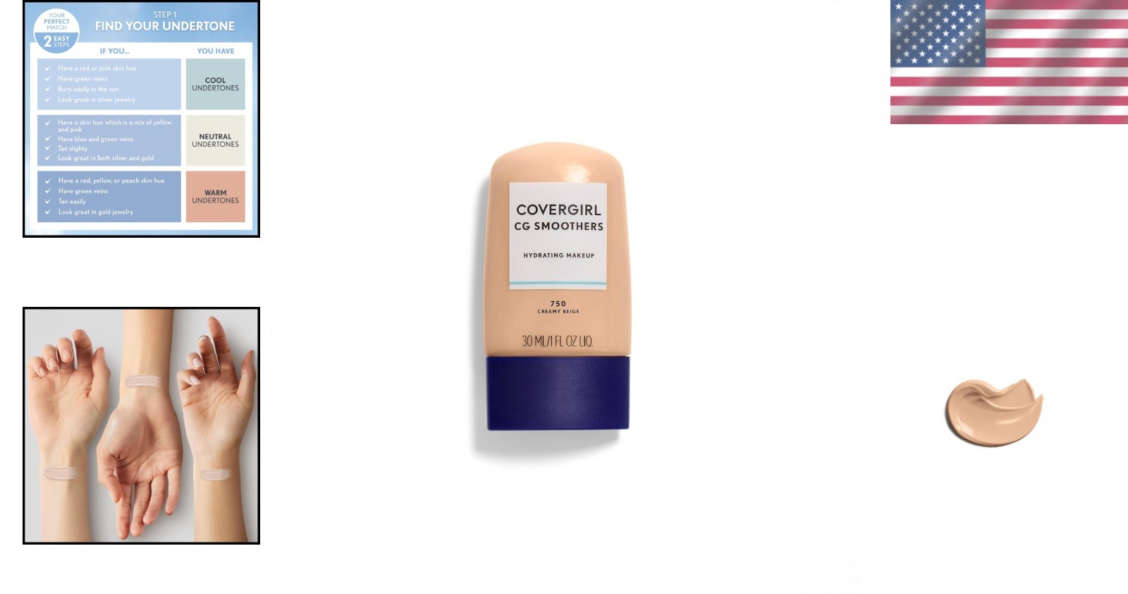 Light Coverage Creamy Beige Foundation – Hydrating with Matte Finish & SPF 15