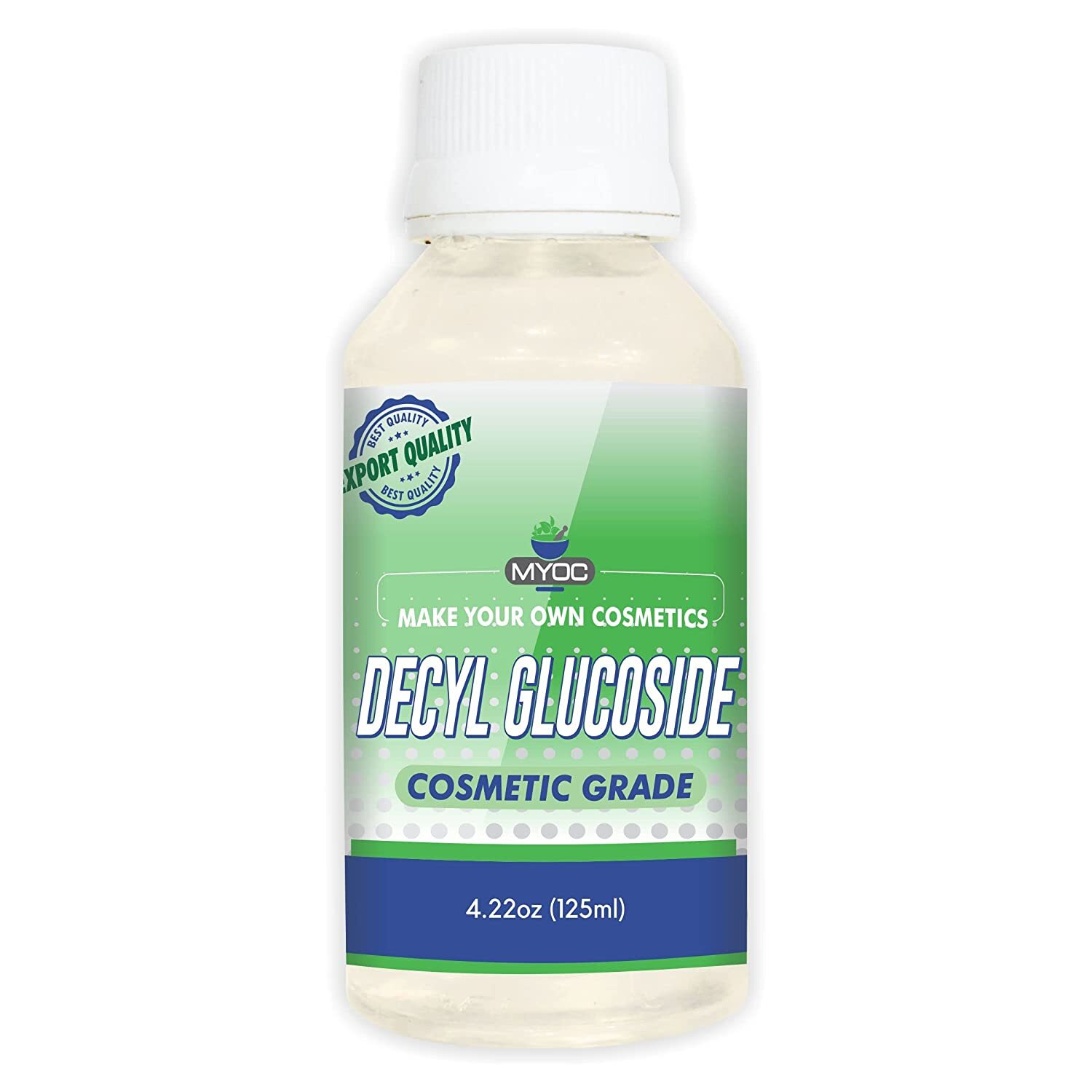 MYOC Decyl Glucoside, Cosmetic Grade, Skin & Hair – 125ml – 240ml