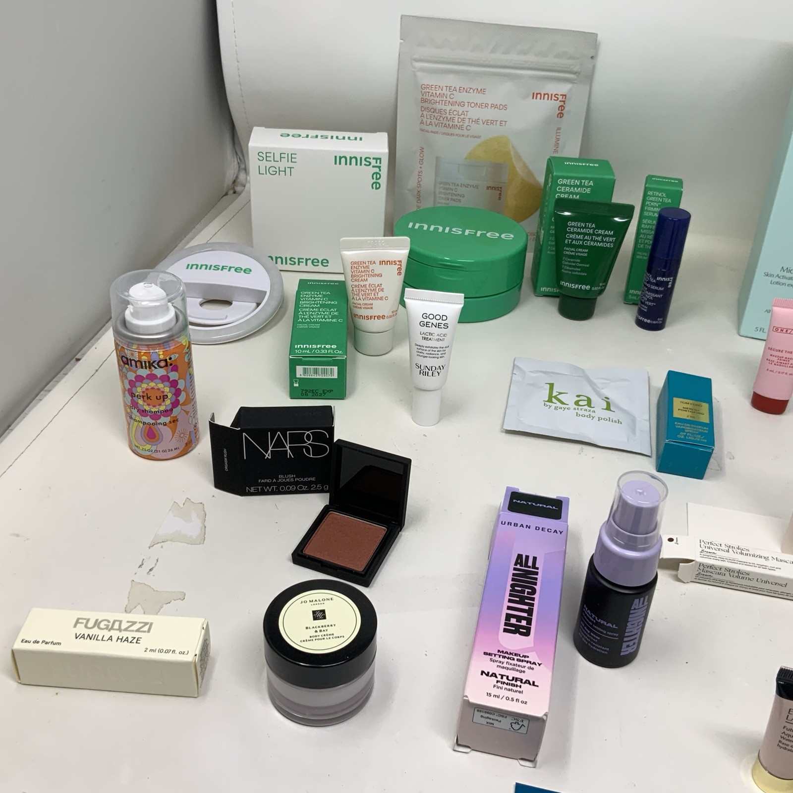 Huge Lot Of 47 Pieces Innisfree & La Mer Of Pieces Full ,travel & Mini Size