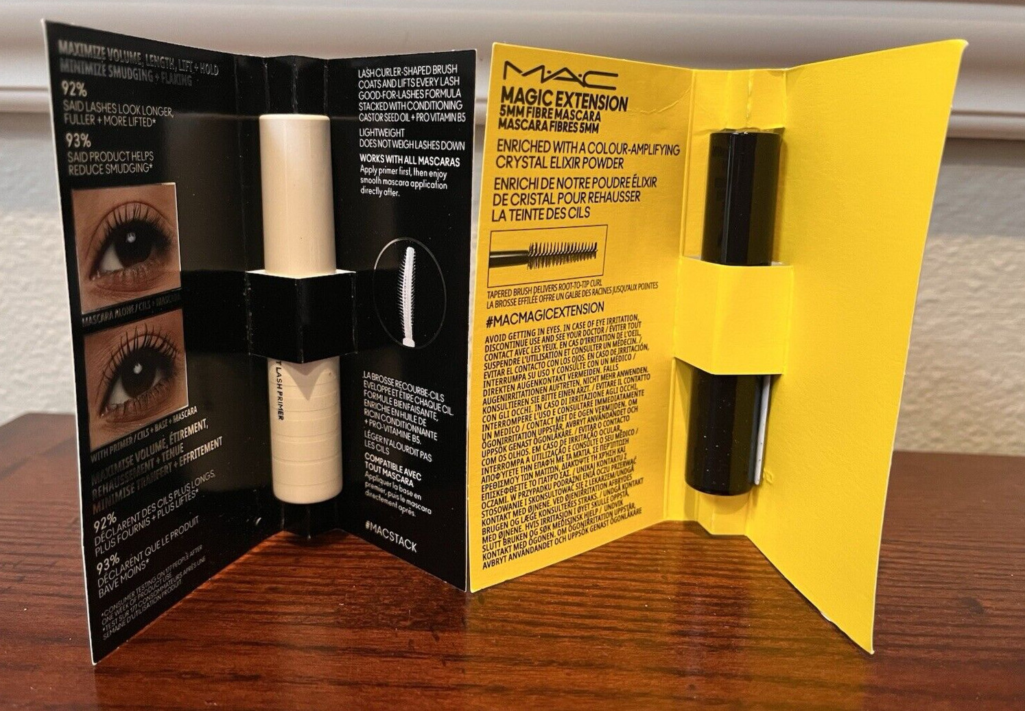 MAC Travel Lot PRIMER + MASCARA + SETTING SPRAY + POWDER FOUNDATION + HYPER REAL