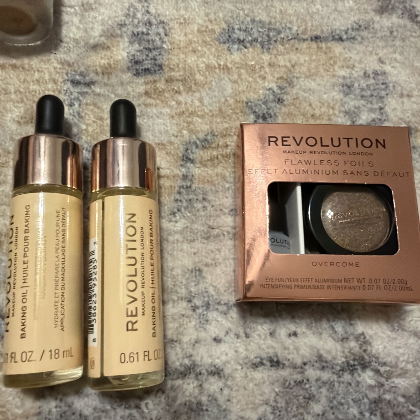 NEW Lot Of 48 Piece Revolution Makeup Bundle Powder Lip Shadow Palette Primer +