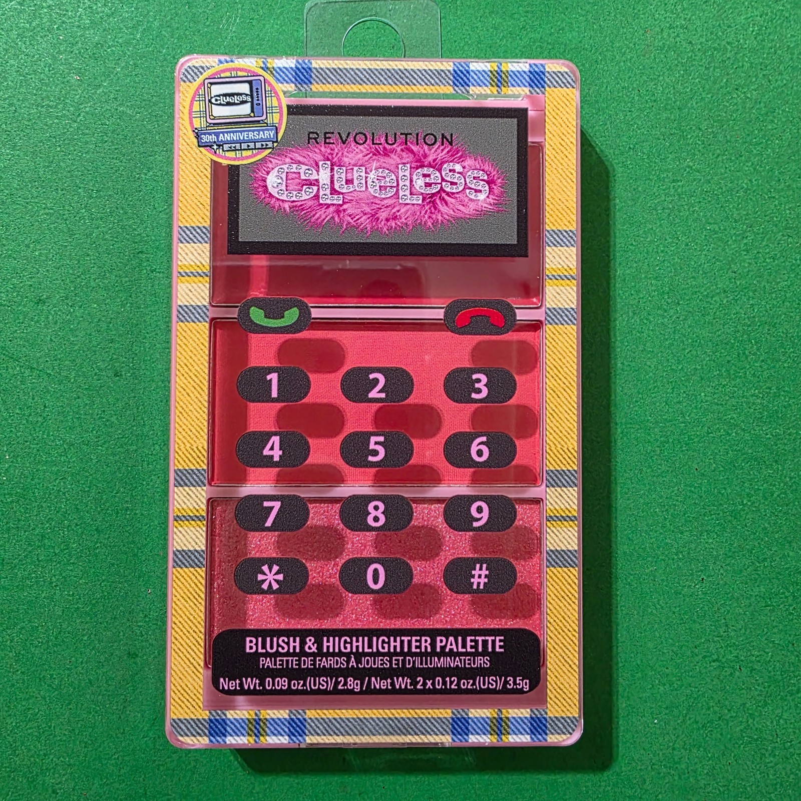 REVOLUTION CLUELESS 30th Anniversary Blush / Highlighter Sealed
