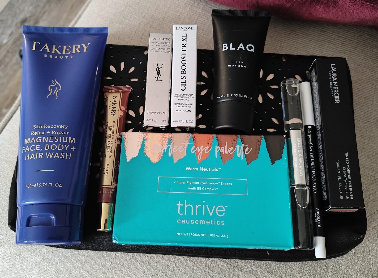 Beauty Bundle Feat: Thrive, YSL, L.Mercier, Nakery, Lancome & God Is A Woman edp