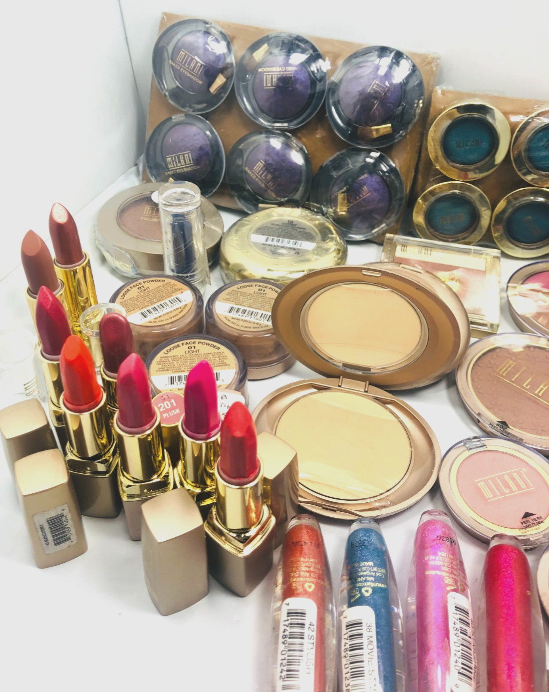New 80 PC MILANI MIXED MAKEUP LOT **RARE HARD-TO-FIND ITEMS **GREAT DEAL!