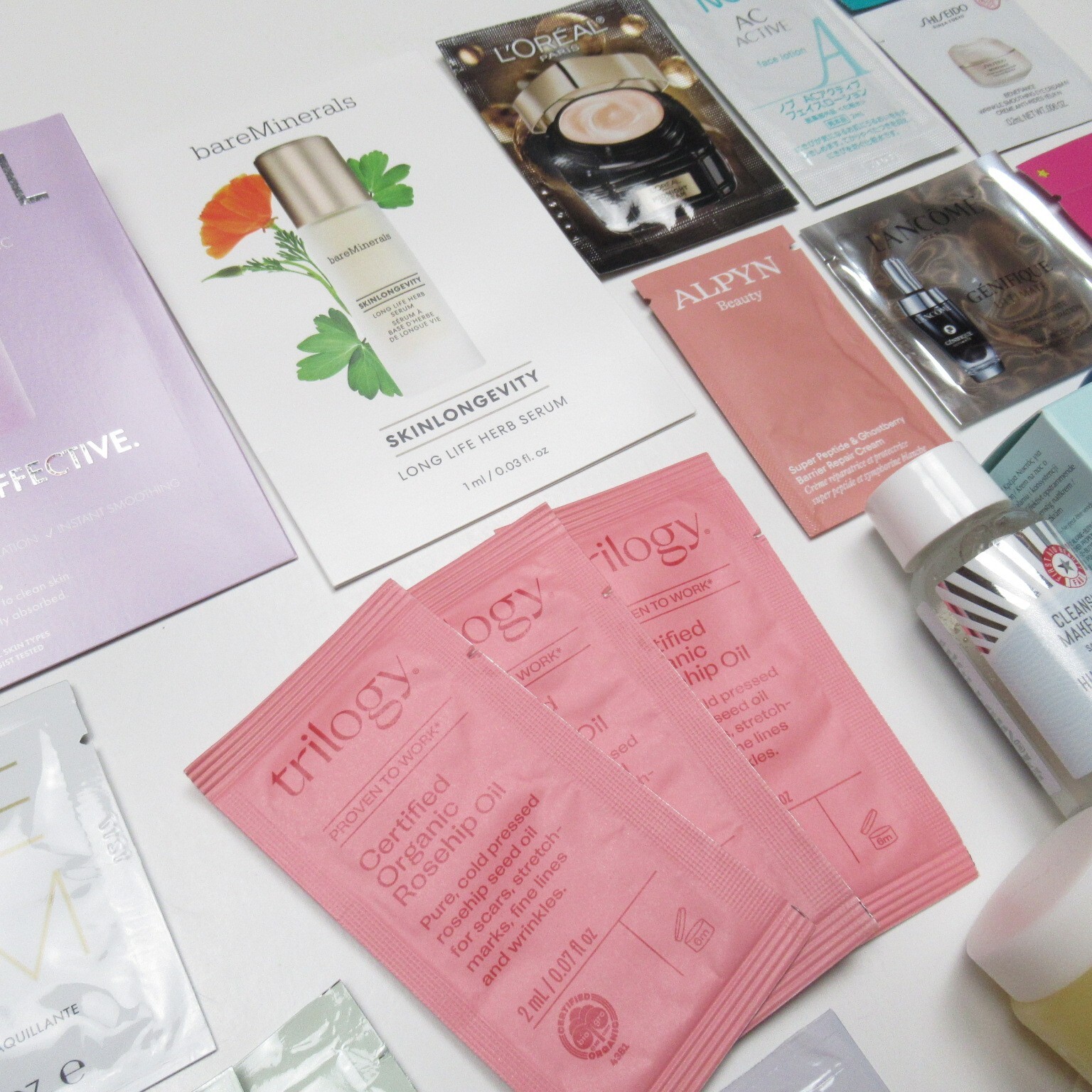 40+ Skincare Sample Lot TONYMOLY Water Cream Mad Hippie Belif True Cream Farmacy