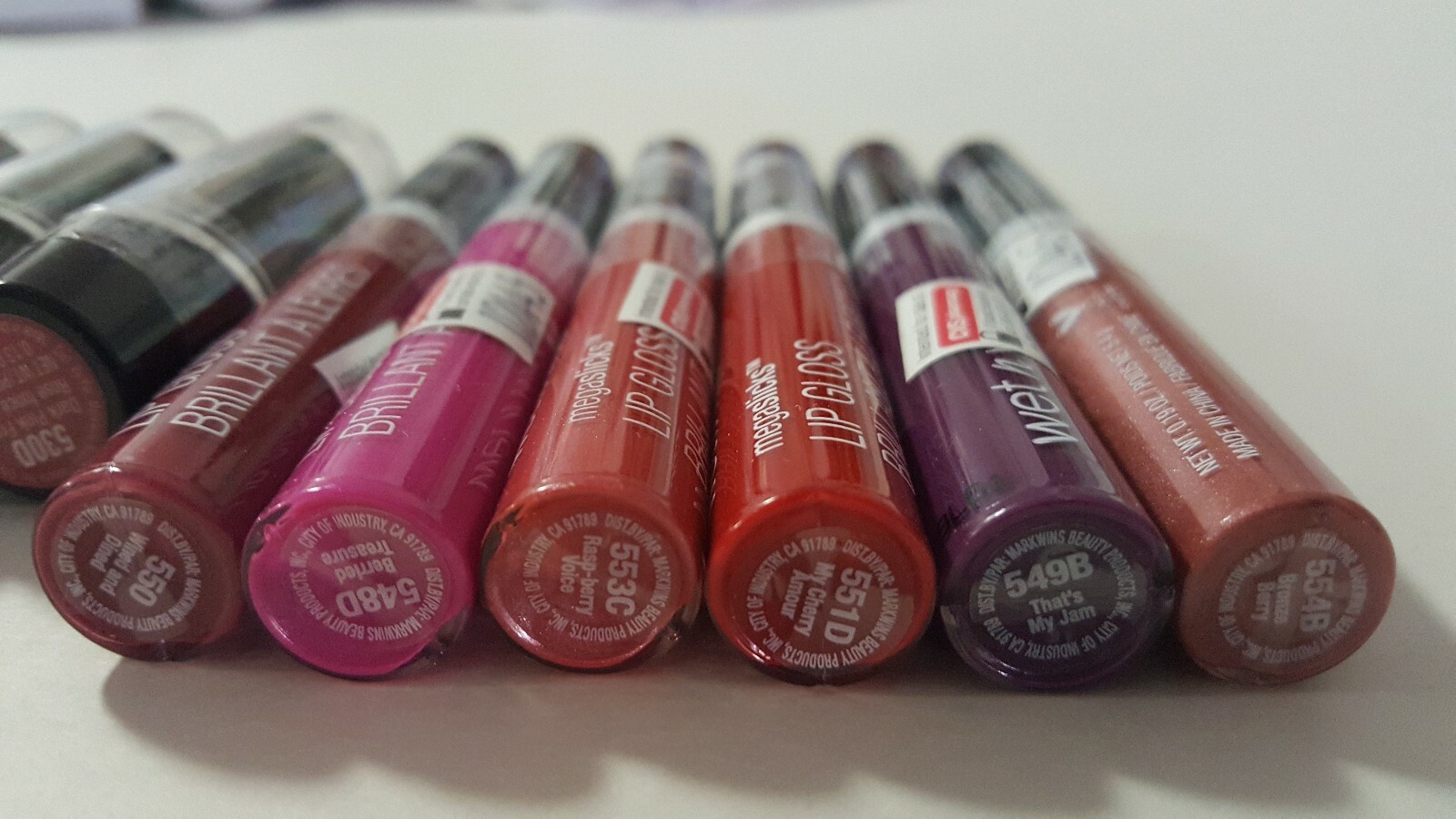 NIP: 14 piece lot of Wet N Wild Lip Products; 6 lipsticks/ 6 glosses/ 2 pencils
