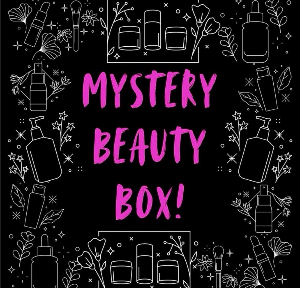 15pc Mystery Beauty Box Mixed Lot Makeup & Skincare for All Skin Types