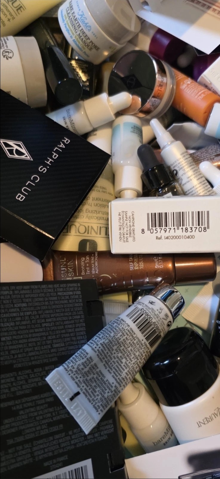 High End Makeup Skin Hair Perfume Lot Of 30 Sample Travel Mini Items Random