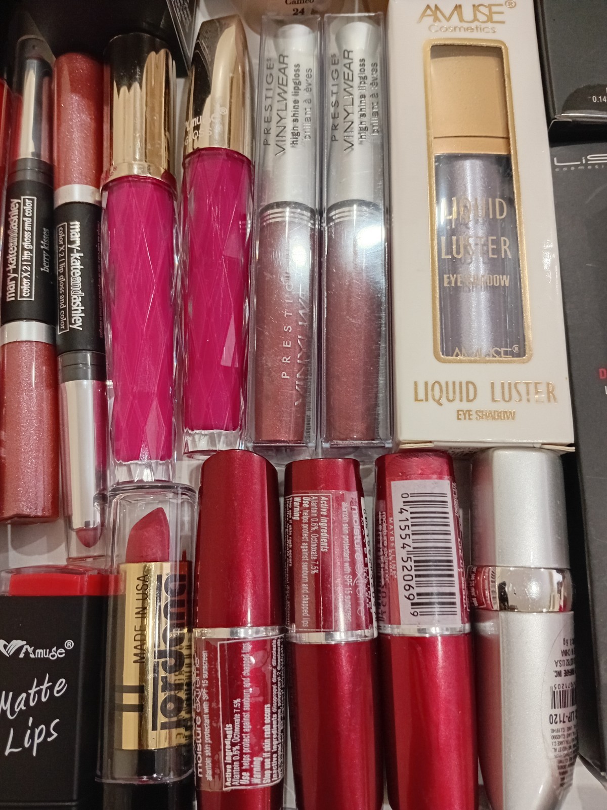 Makeup Lot 240 Pieces Maybelline Loreal Stila Full Size New Ret $2,100