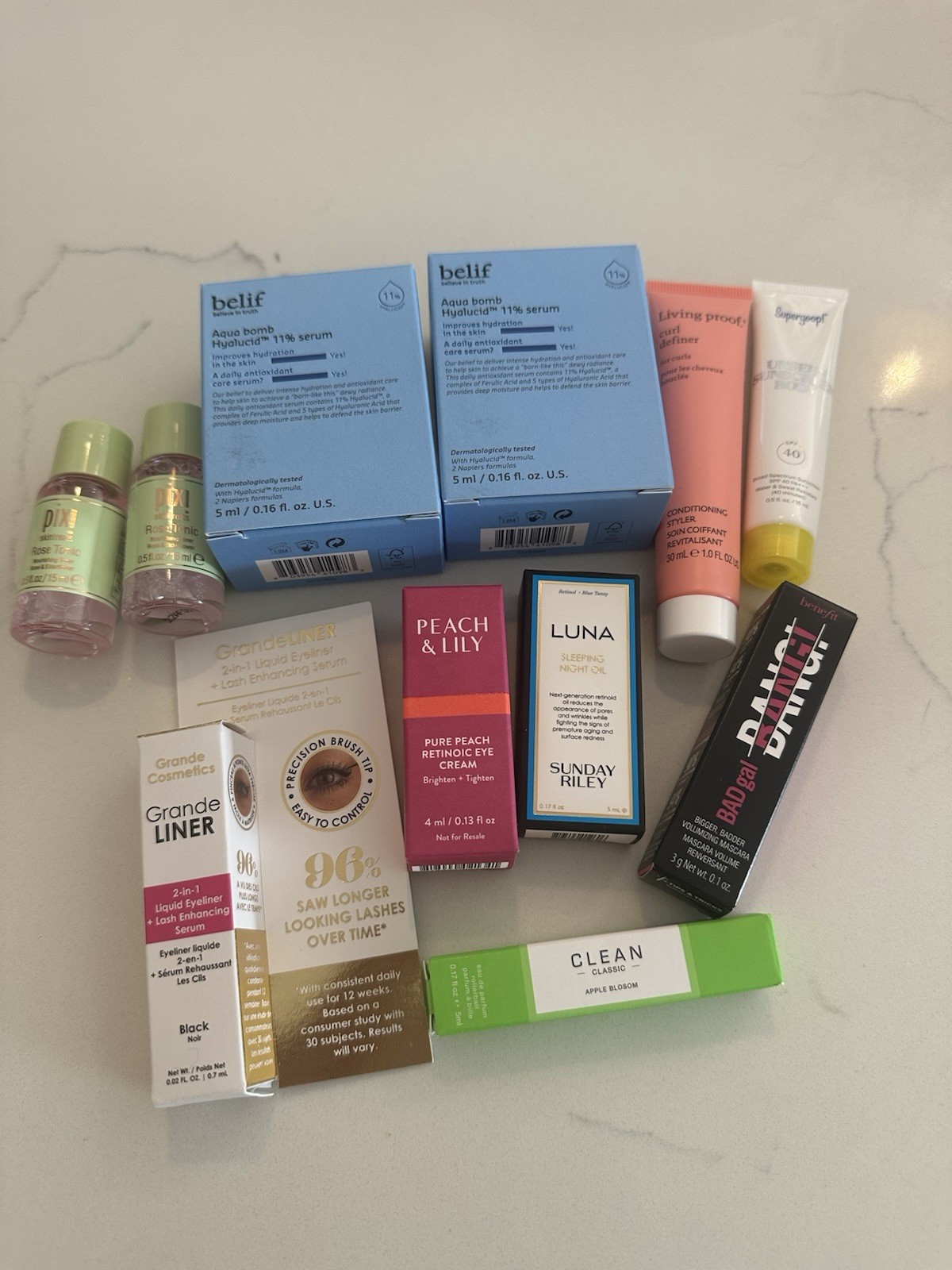 Travel Size Beauty Bundle Make Up Skin Care Hair Care 11 Products