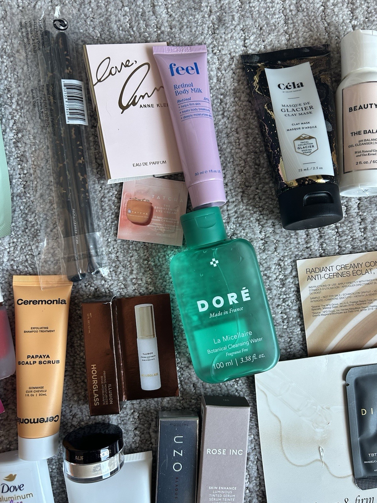 63+ Piece Lot Makeup Haircare Fragrance Skincare Samples & Full Sizes NEW