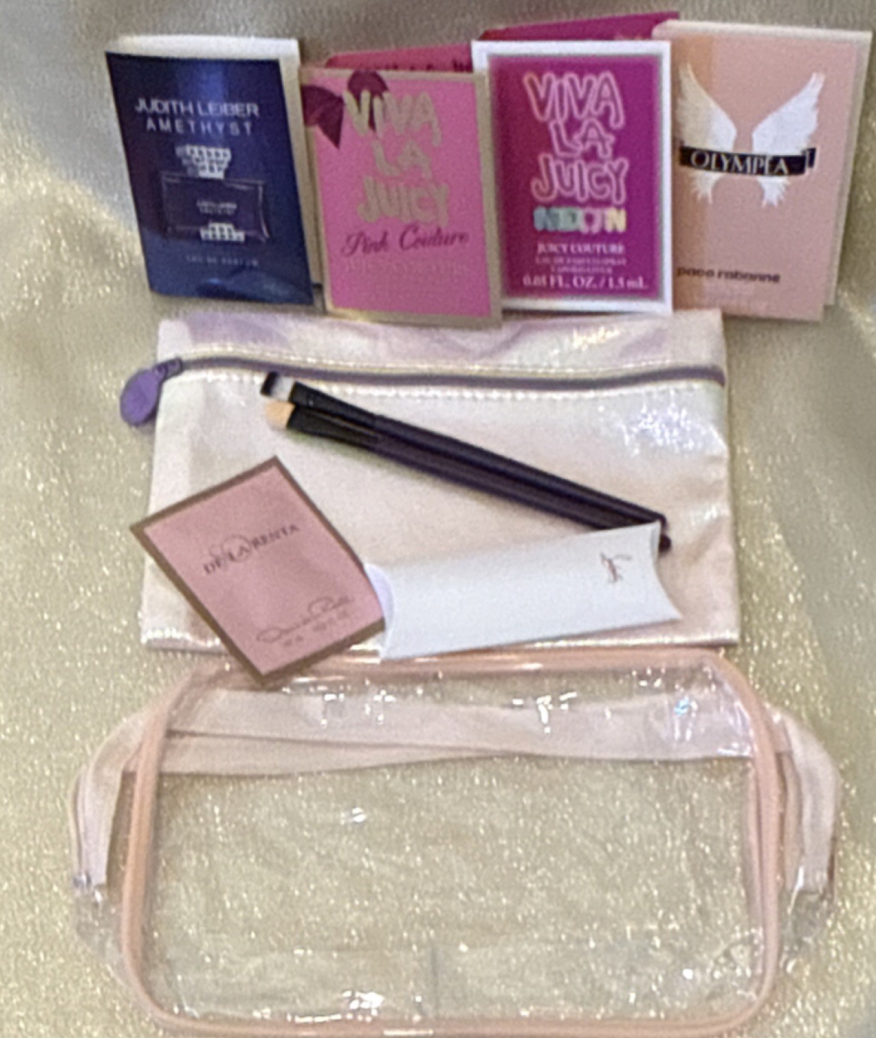 40 PC Ulta Beauty L’Oréal KleanColor Mixed Lot Makeup Skincare Perfume Bags