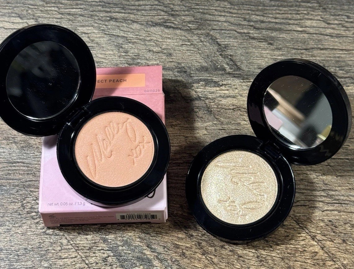 Mally xo Cosmetics Lot 7 pc Blush, Highlighter Lip Gloss eyeliner New