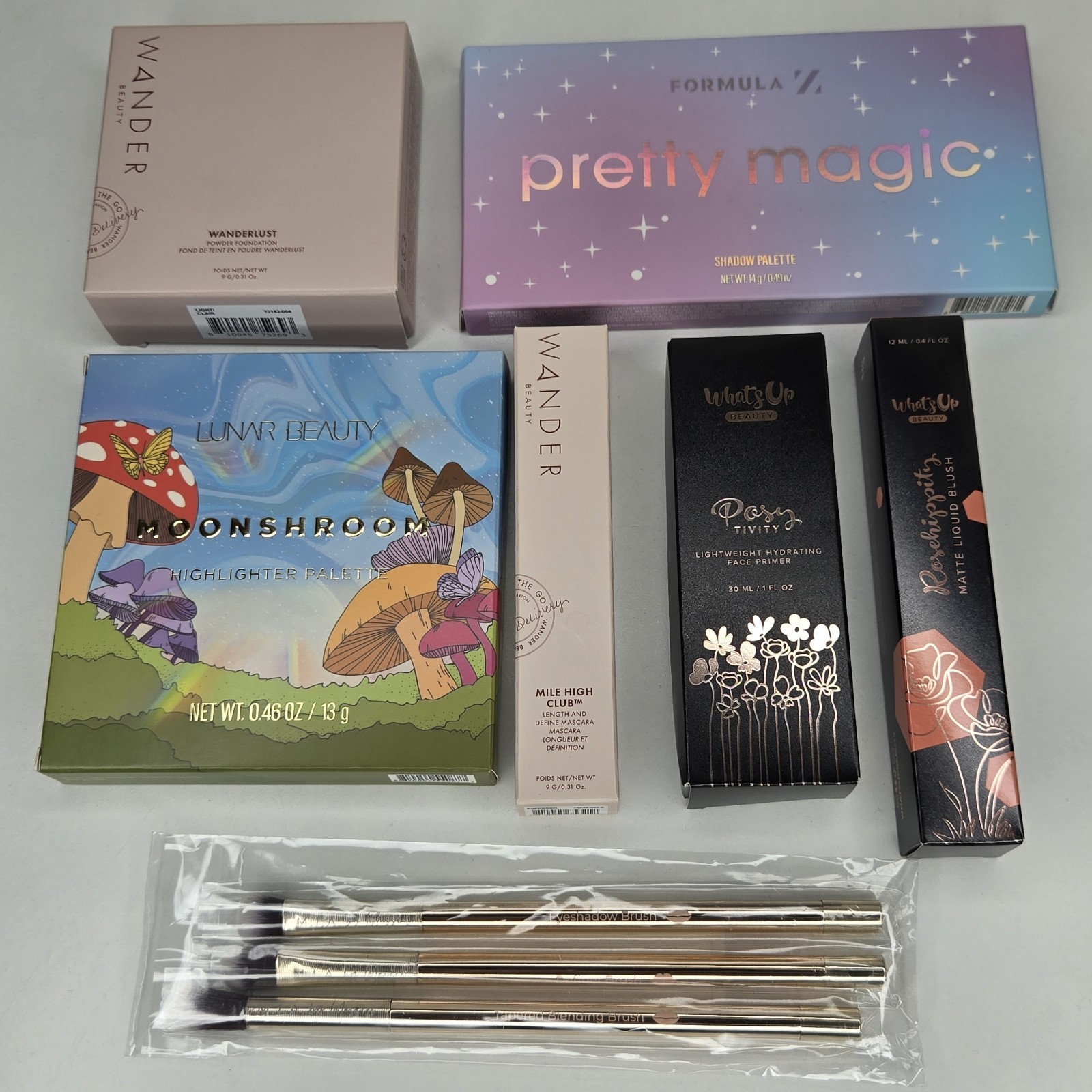 Beauty Bundle Full Size Makeup BoxyCharm IPSY Box Lot Eyeshadow Bronzer Pallets