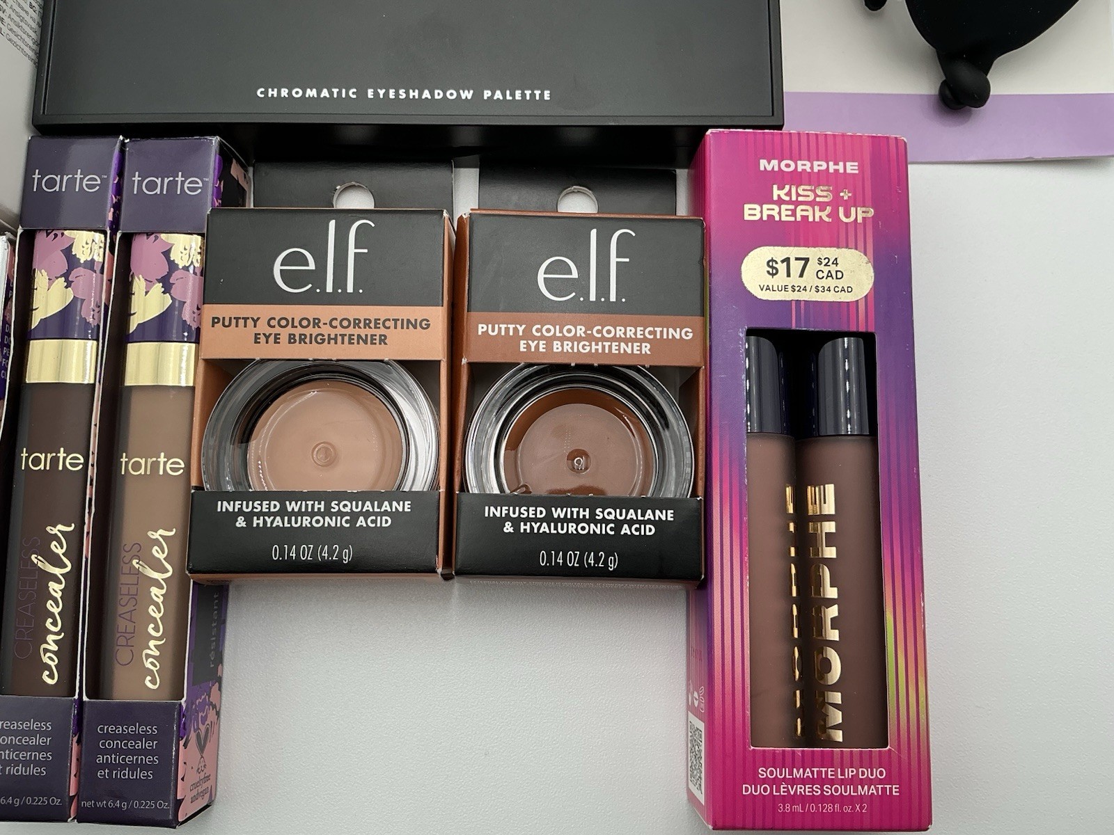 Lot Of Makeup And Beauty Products ELF/Tarte/Morphe/and More