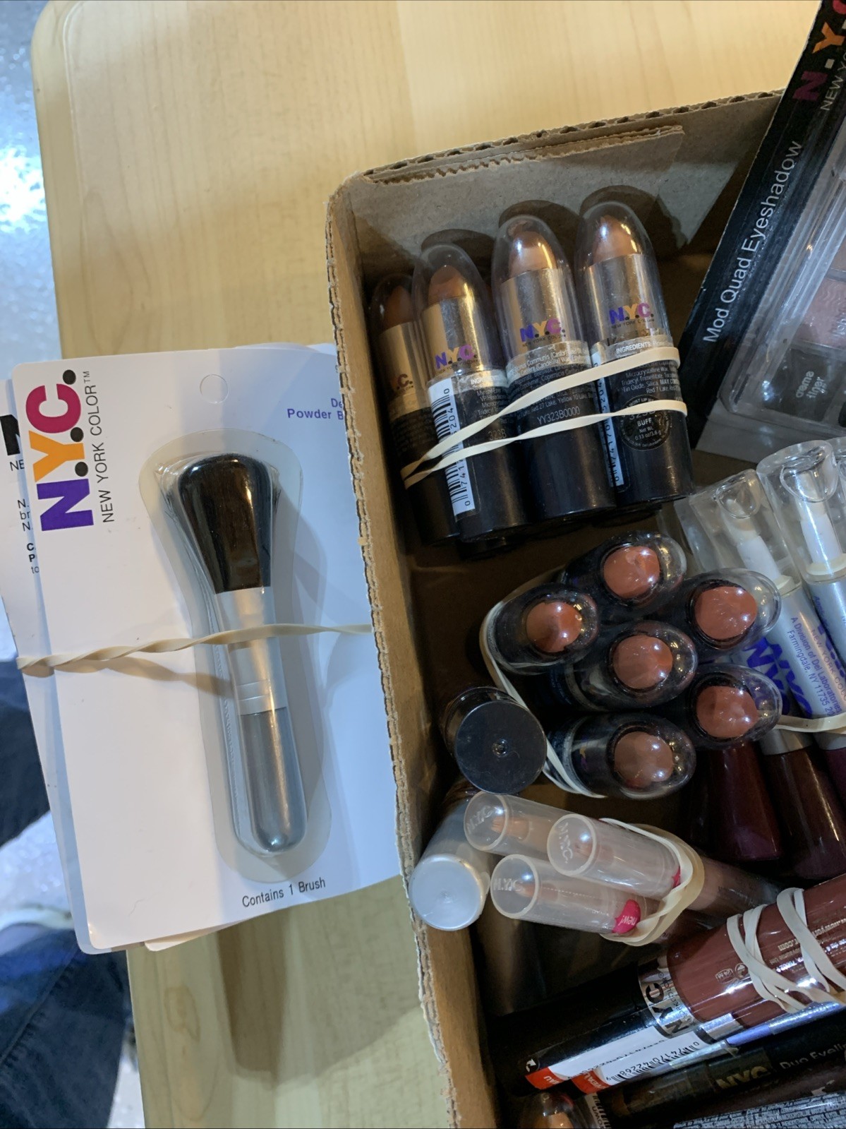 Assorted NYC Cosmetics (lot Of Over 170) Shipping #86
