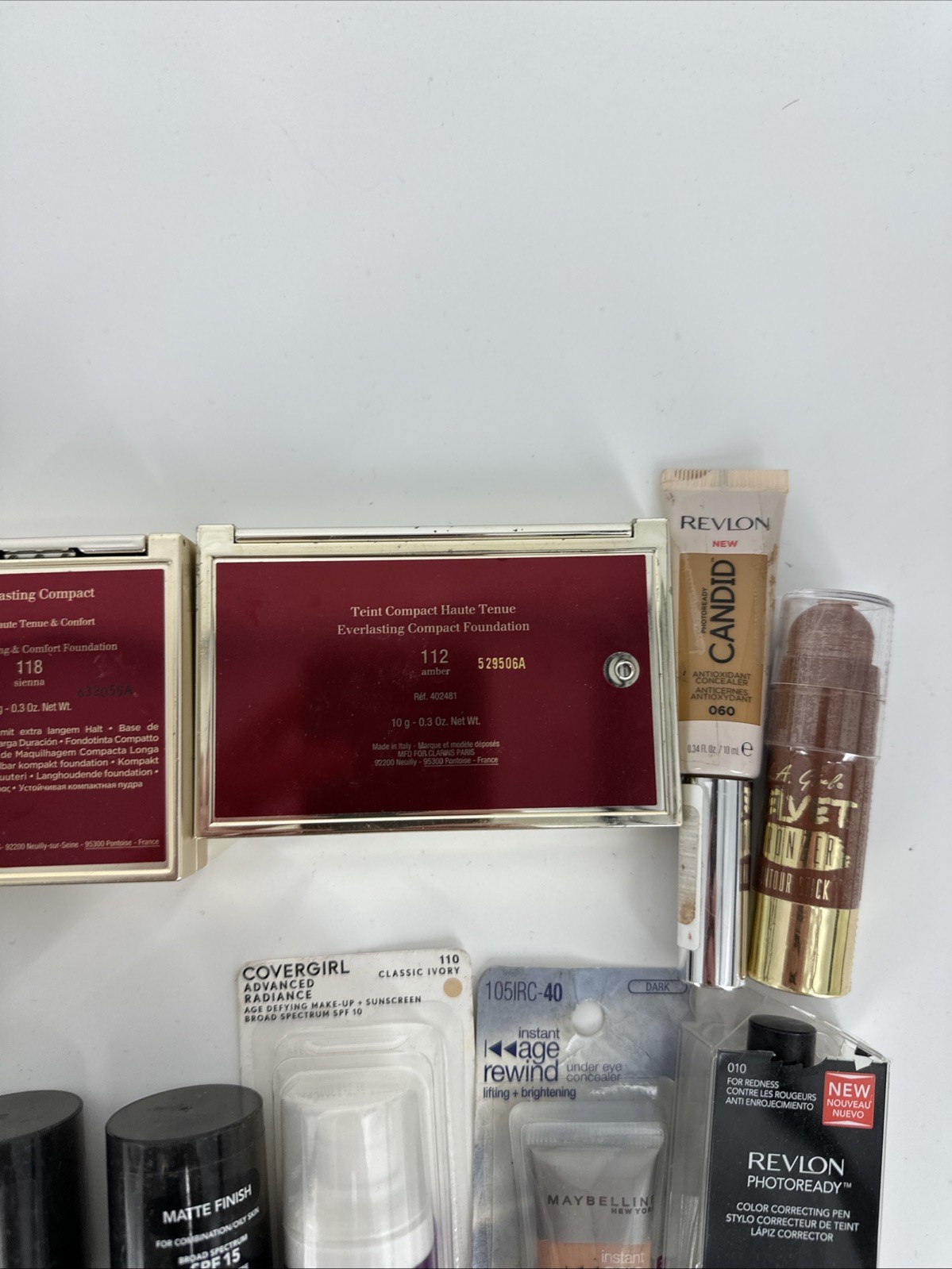 30+ PIECES Cosmetics Foundation Concealer Blush Maybelline Revlon L’Oreal NOS