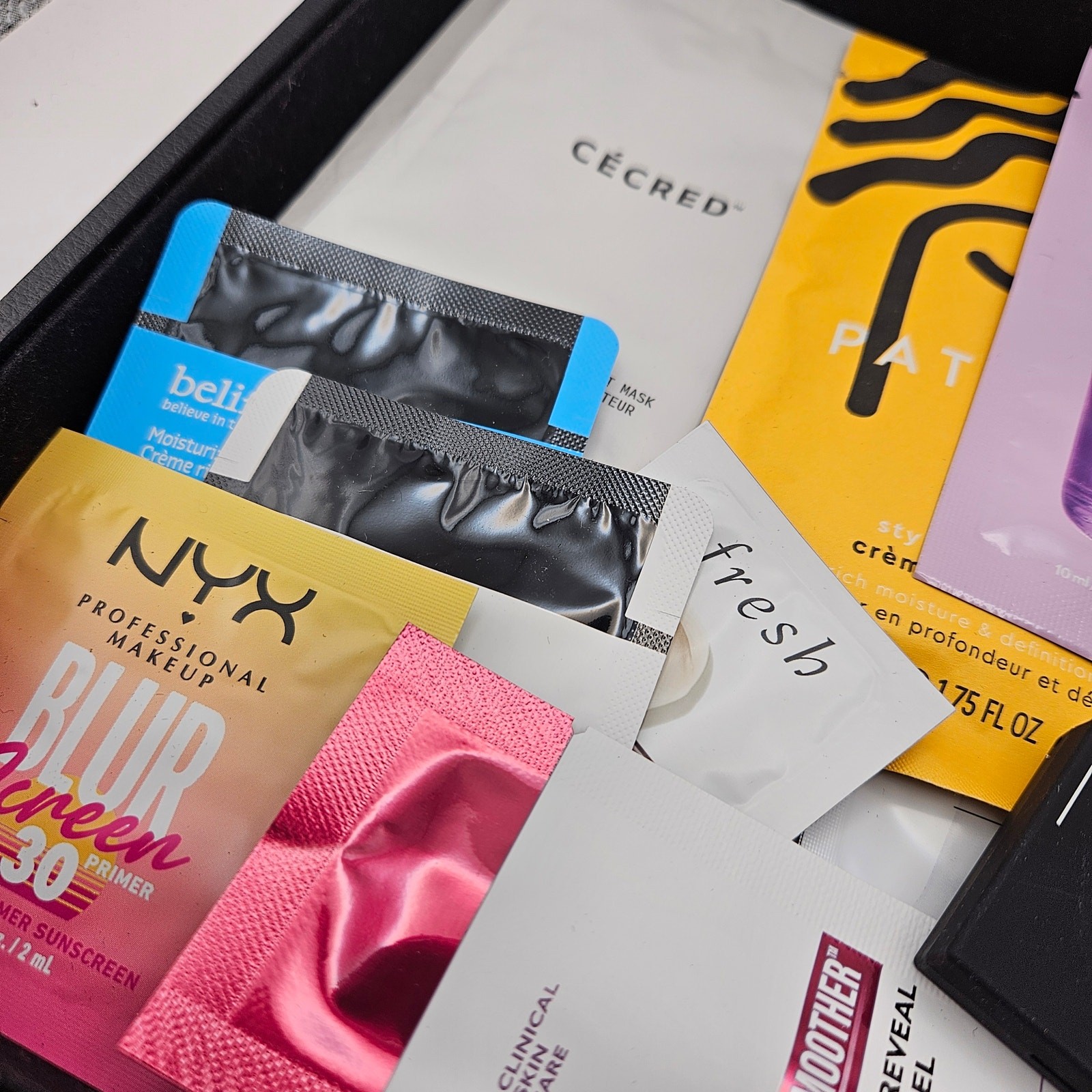 SEPHORA ULTA BEAUTY SAMPLE LOT NARS DRUNK ELEPHANT IPSA TATCHA