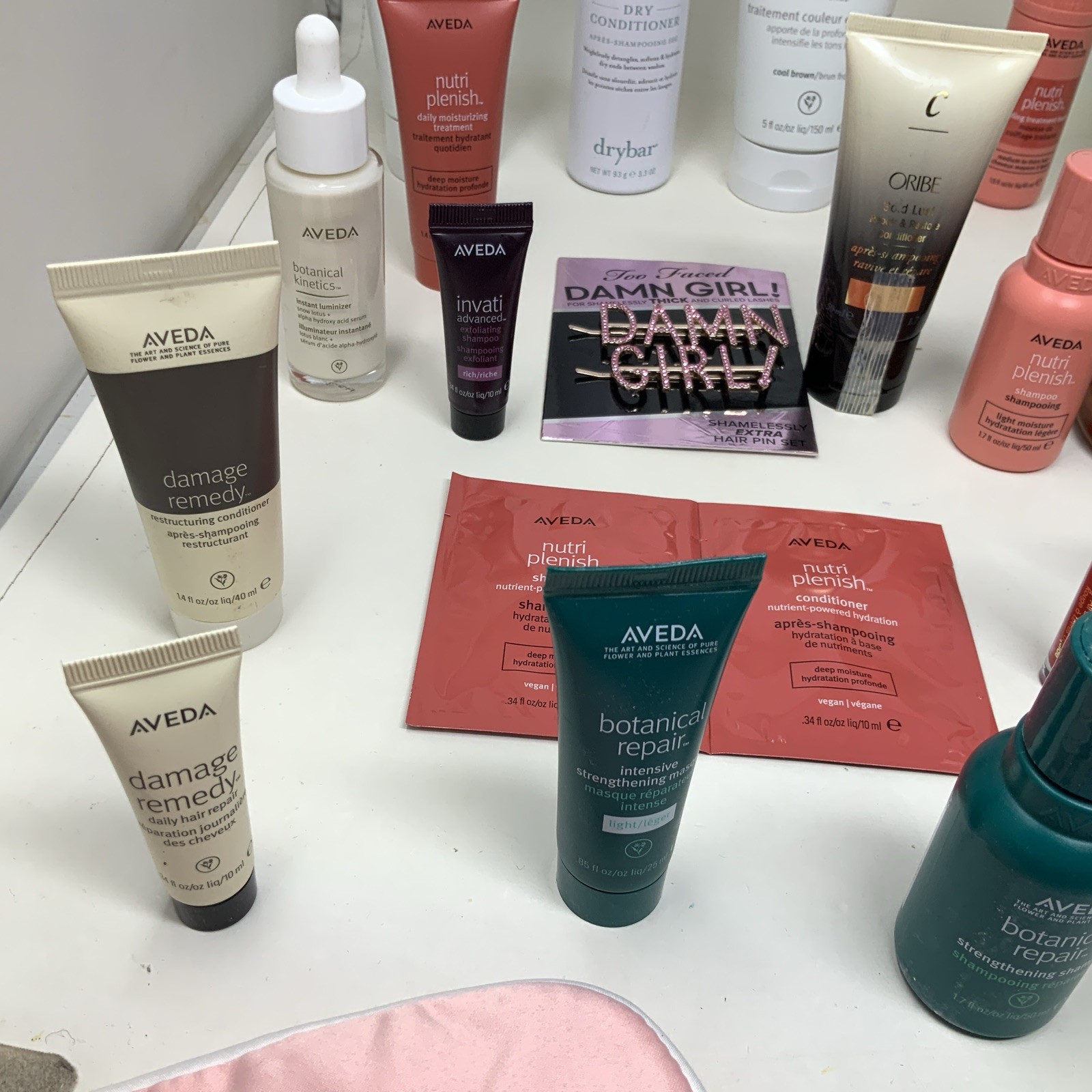 Huge Lot Of 41 Pieces Aveda Full, Travel And Sample Size