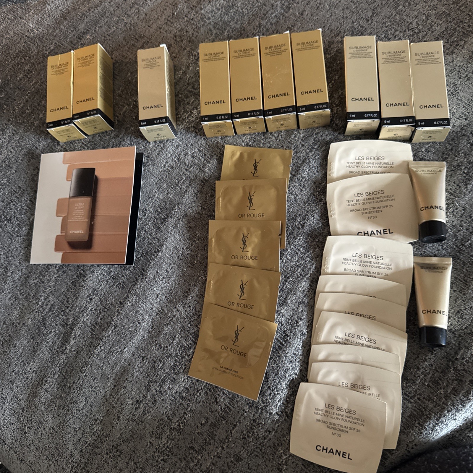 CHANEL Beauty YSL LOT