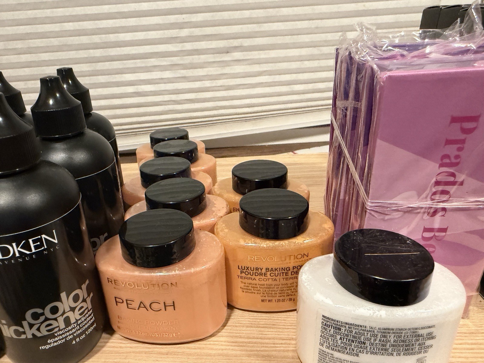 Lot of 34 Redken Revolution Ardell Full Size, Color Thickener, Peach, Baking…