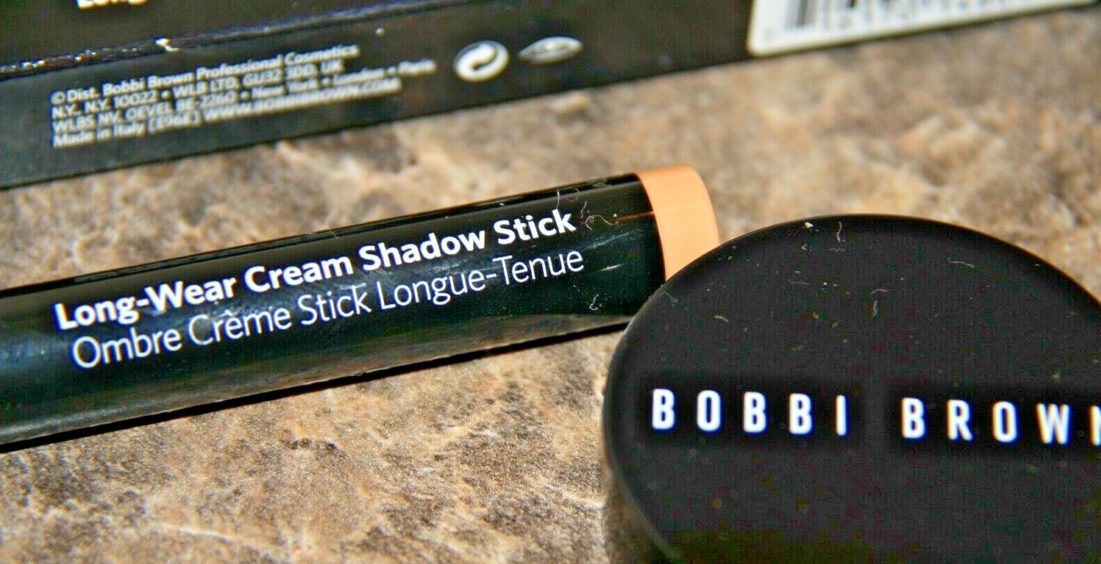 NEW! Lot of 2 Bobbi Brown Deluxe Sample Bronzer Powder and Eyeshadow Cream Stick